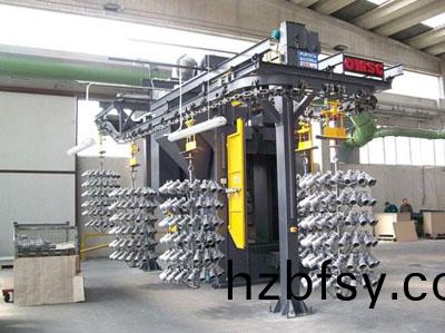 Q48懸(xuan)鏈(lian)步(bu)進式抛丸(wan)機