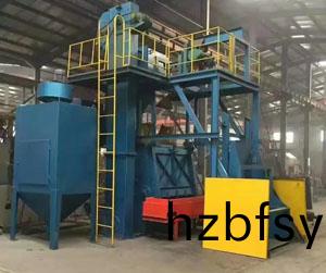 Q3220自動上(shang)料(liao)履帶式(shi)抛丸(wan)機客(ke)戶(hu)使用現場(chang)